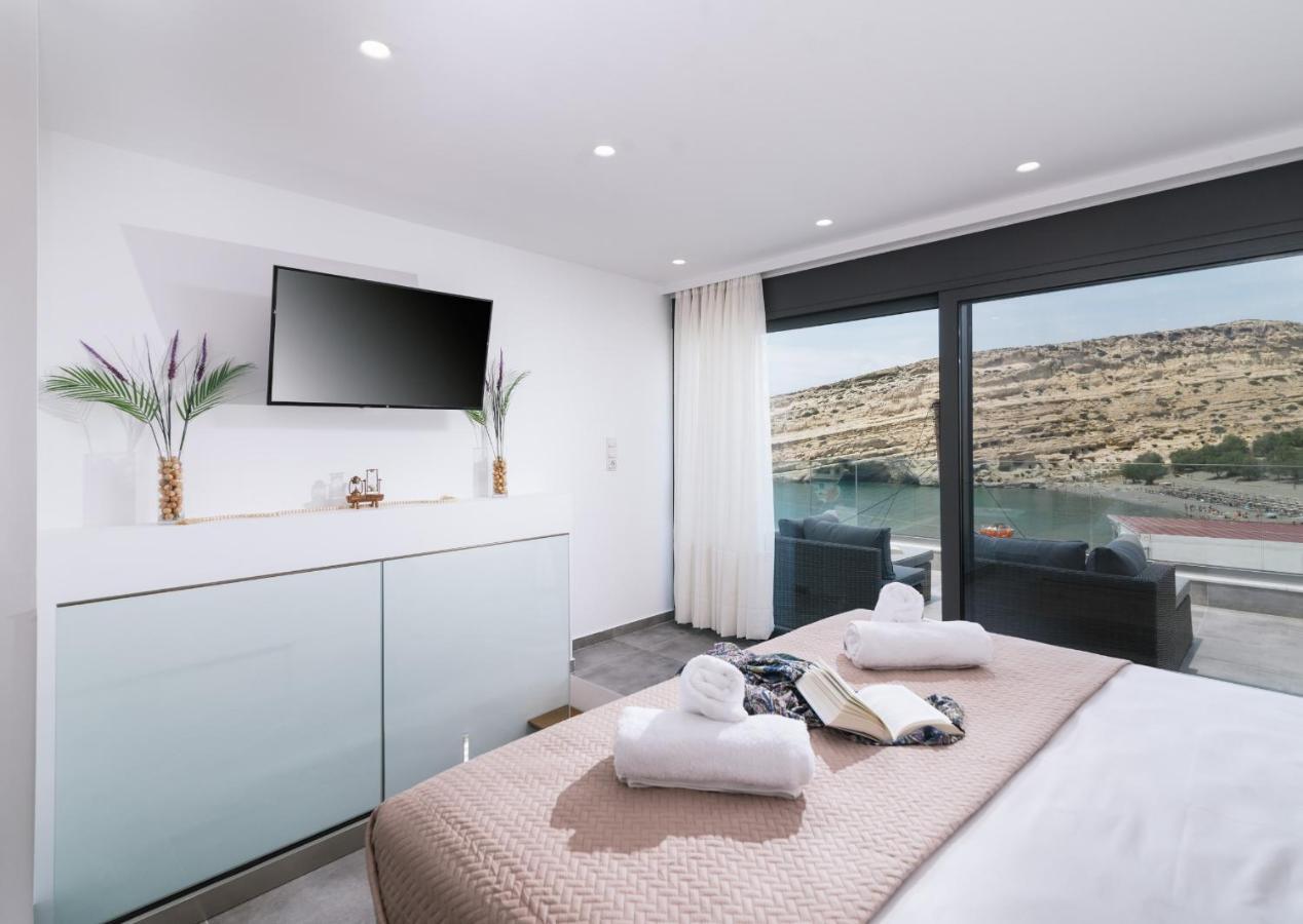 Aphrodite Luxury Accommodation Matala Eksteriør billede