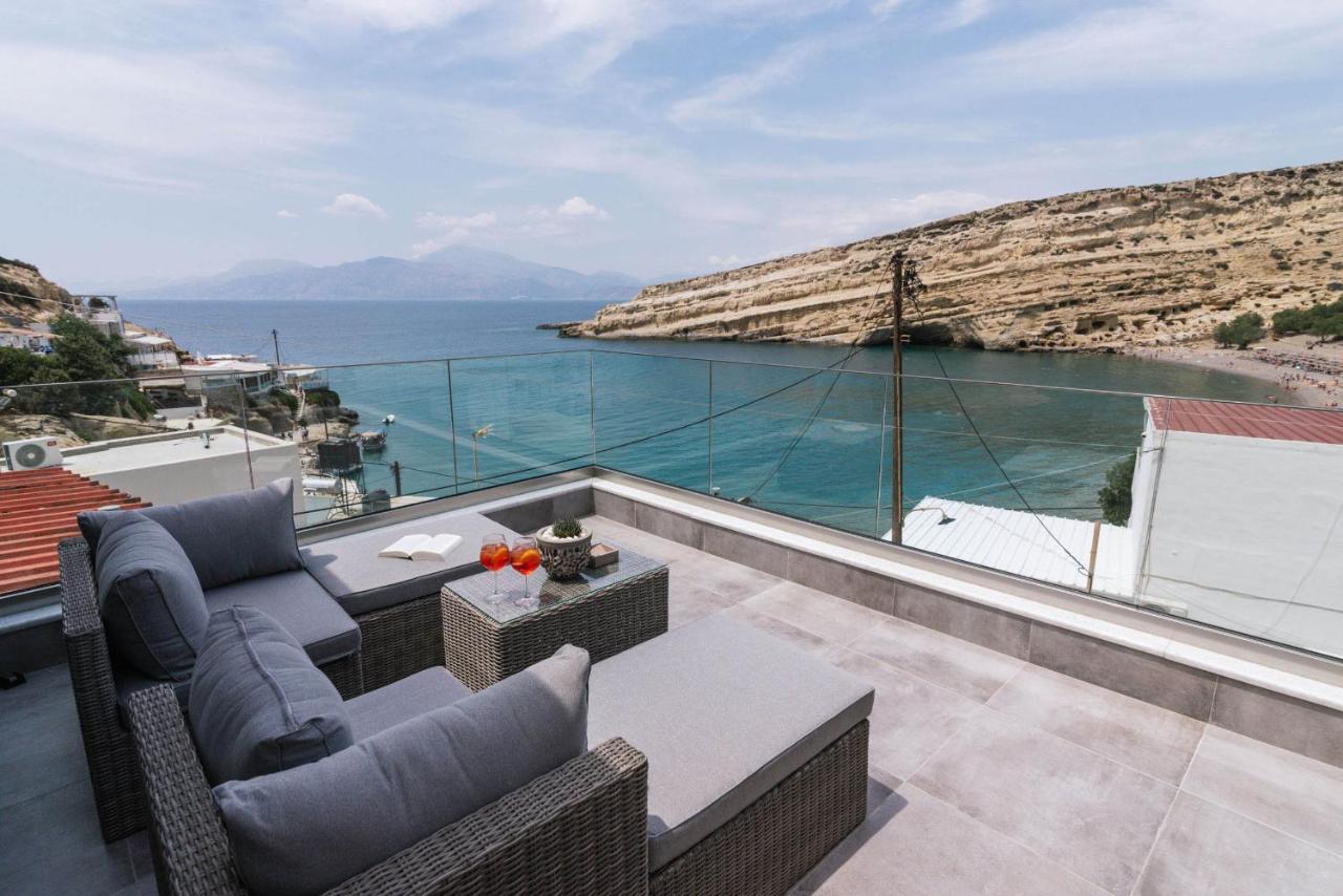 Aphrodite Luxury Accommodation Matala Eksteriør billede